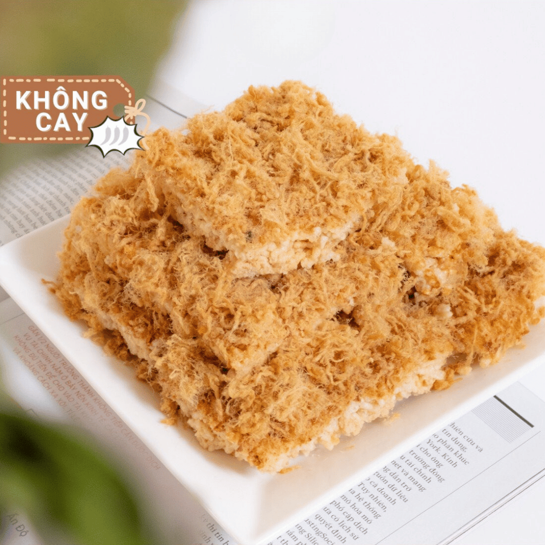 Cơm cháy chà bông vị vừa loại 100g/gói