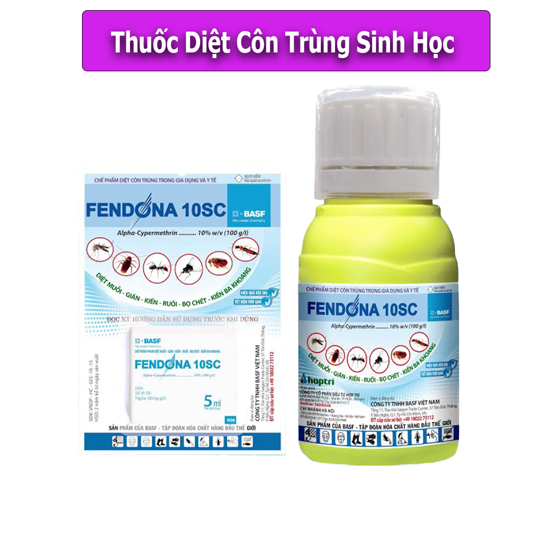 Fendona 10SC - Diệt ruồi, muỗi, gián, kiến