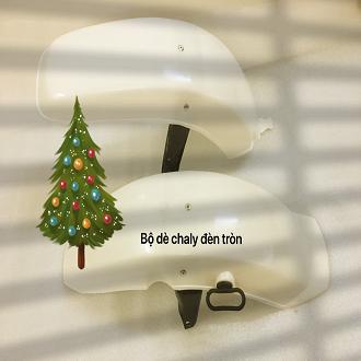 [HCM]BỘ DÈ XE CHALY ĐÈN TRÒN  DÈ XE
