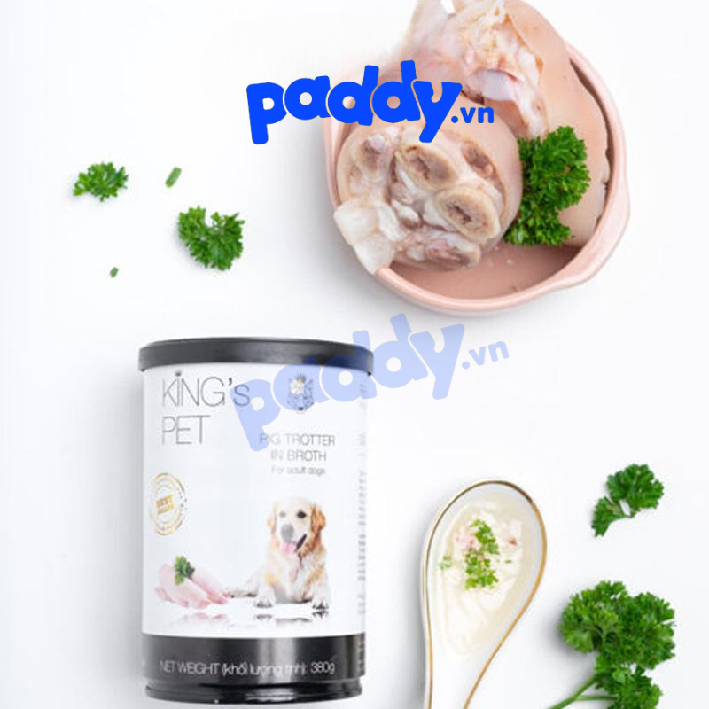 Pate Thịt Tươi Kings Pet Cho Chó Mèo Mọi Lứa Tuổi (Lon 380g)