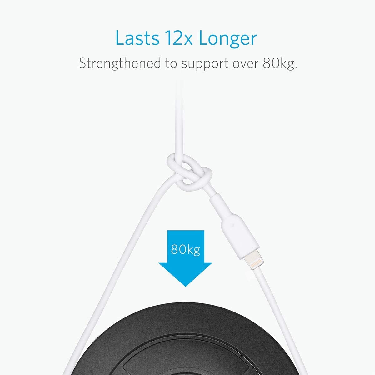 Dây sạc Iphone Anker Powerline II Lightning cable - A8432