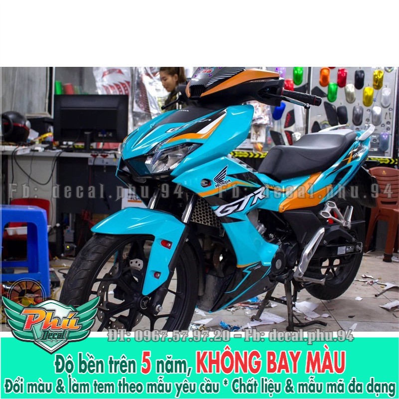 Tem rời winner x xanh đen gtr