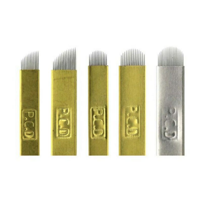 Lưỡi Dao Khắc Chéo PCD 12 14 Siêu Mảnh Phun Xăm