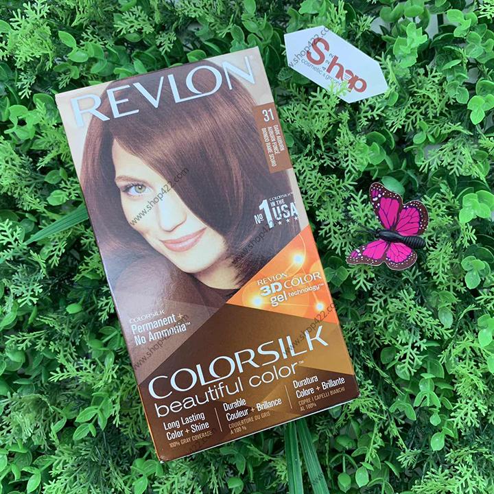 Thuốc Nhuộm Tóc Revlon Colorsilk 31 Dark Auburn
