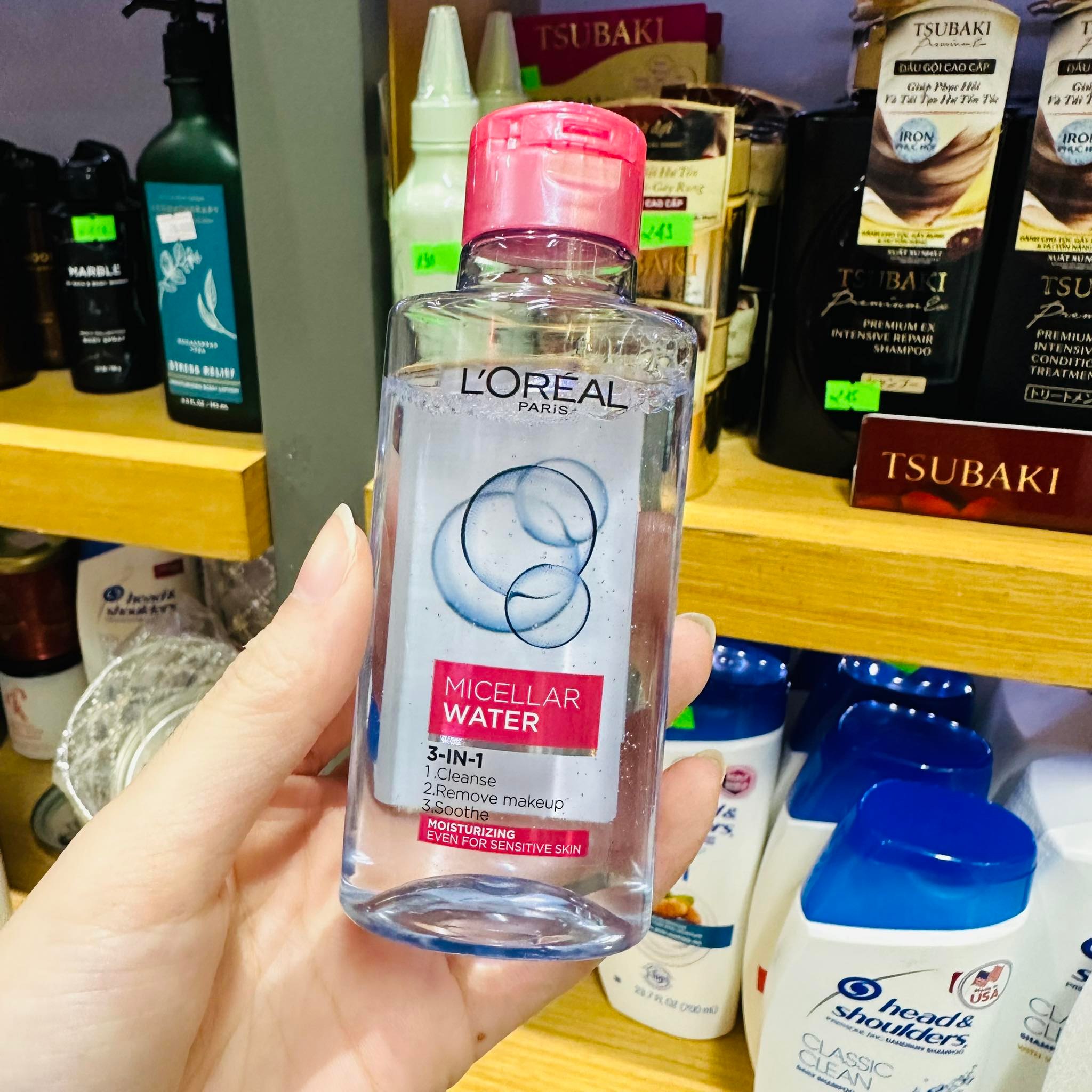 Nước tẩy trang L'Oreal Micellar Water 95mL