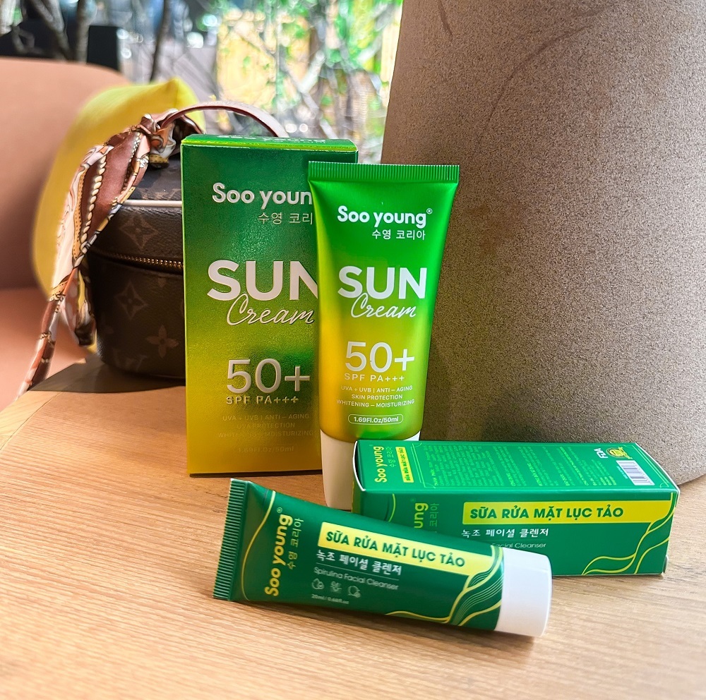 Kem Chống Nắng Mặt Vật Lý Soo Young 50ml