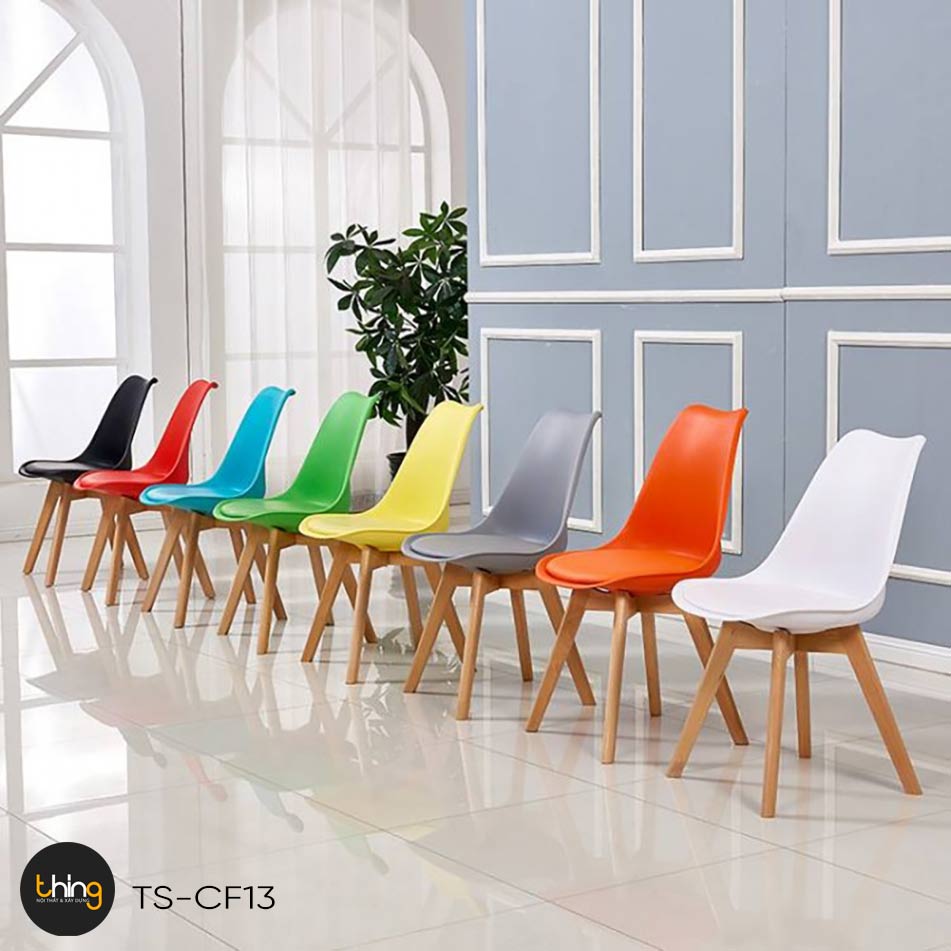 Ghế Đệm Chân Gỗ Eames