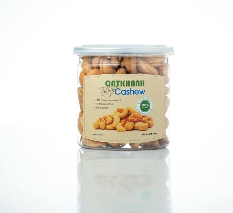 Hạt điều rang muối không vỏ lụa Cát Khánh 180gr