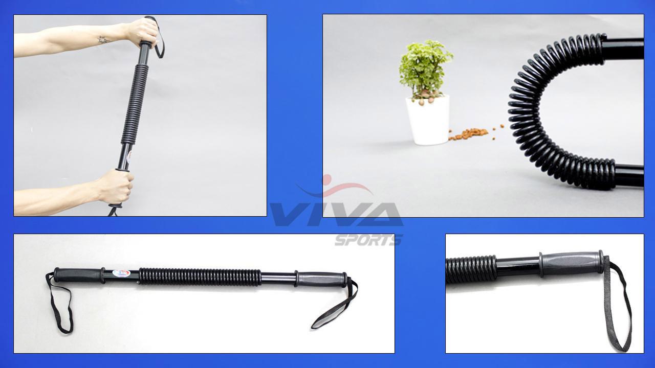 Gậy Bẻ Tập Cơ Tay Lực 40KG (ĐEN)