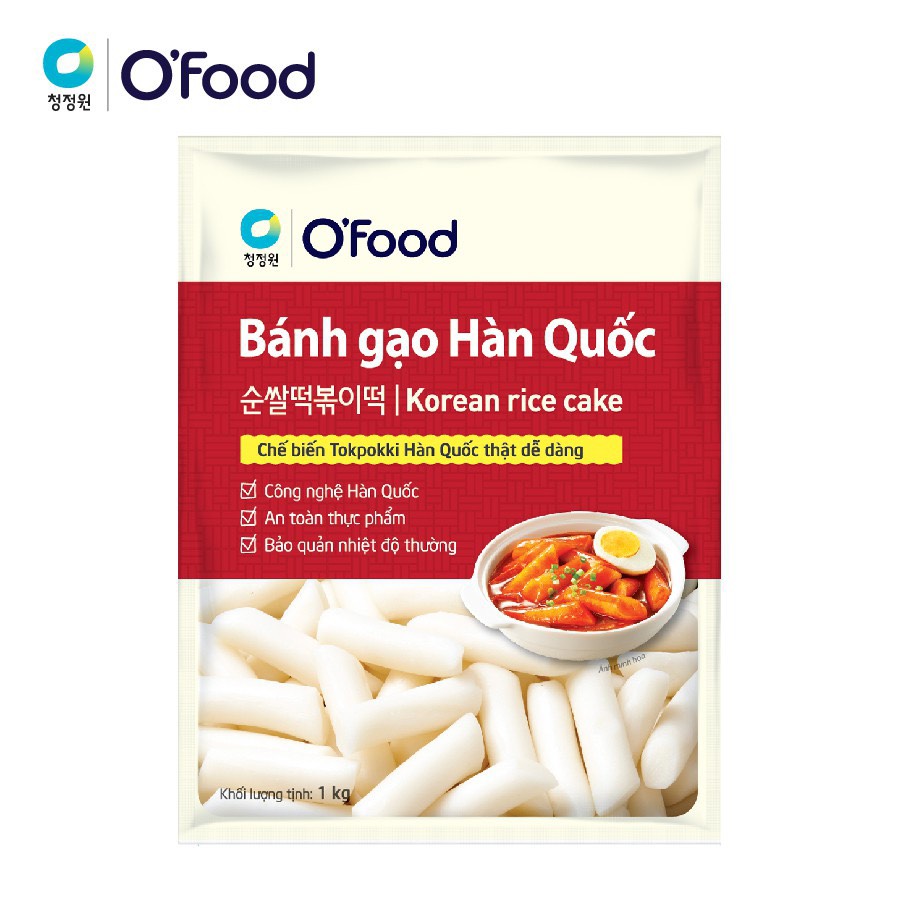 Bánh Gạo Hàn Quốc O'Food 1kg