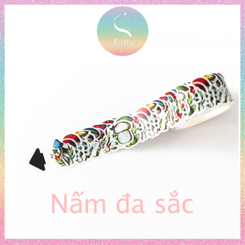 [HOTIS] Sticker giấy dán phong cách Nhật Bản - 200 miếng dán rời