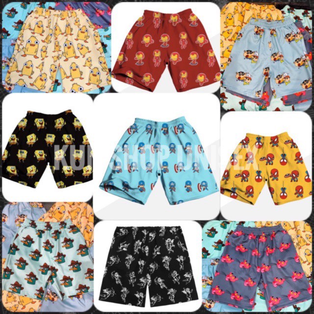 [HCM][Mã FASHIONXANH194 giảm 10K đơn từ 50K] QUẦN SHORT HOẠT HÌNH ? Các loại Cartoon