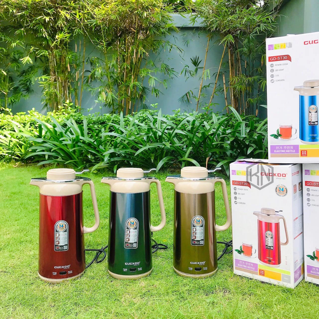 Ấm siêu tốc GUGKDD GD-ST30, 2 trong 1 kiêm bình thủy[ Giao màu ngẫu nhiên]