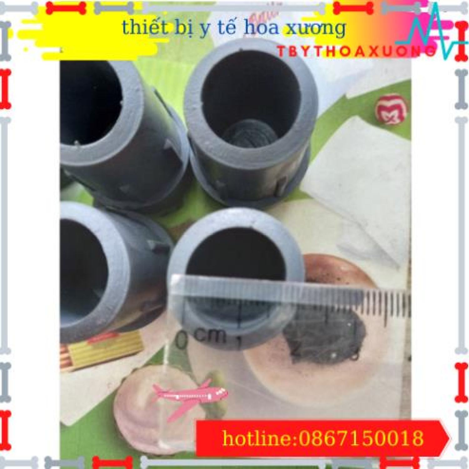 Đế Nạng Cao Su Thay Thế Cho Nạng Inox Việt Nam