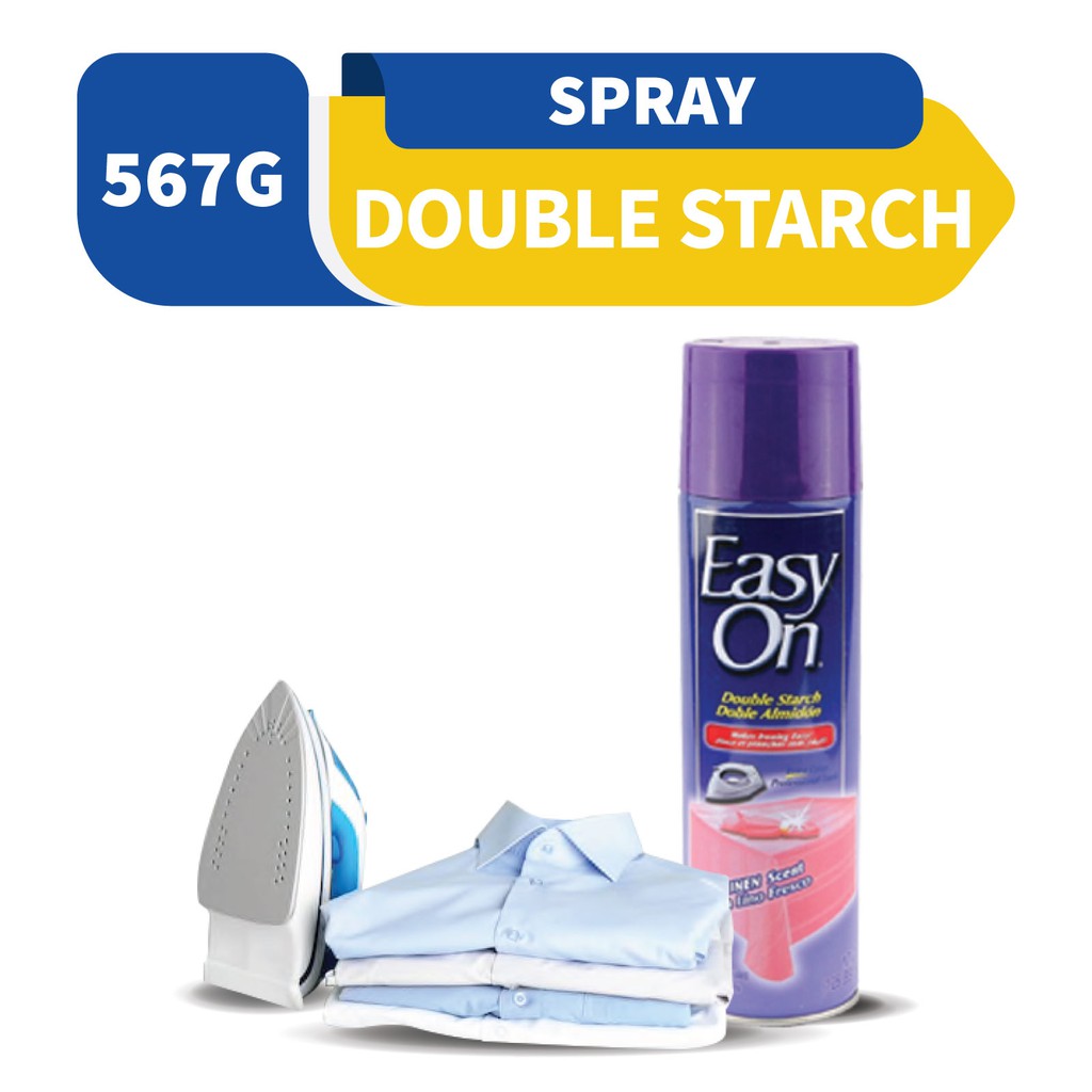 Xịt Ủi Đồ hiệu Easy On Double Starch 567ml