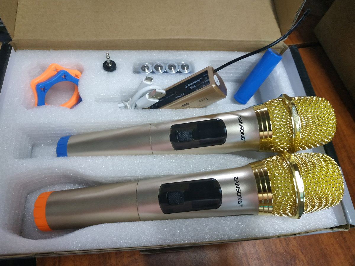 Micro karaoke không dây cao cấp ZanSong S28