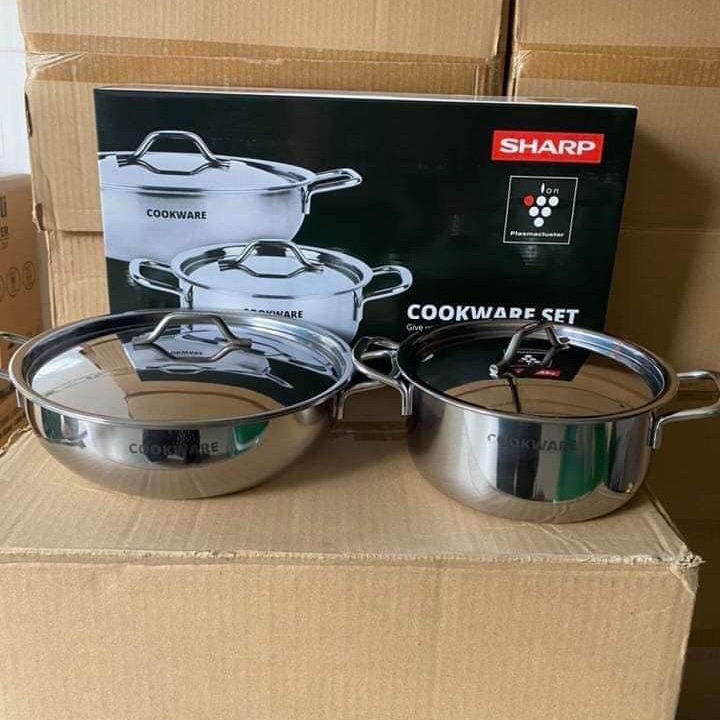 👍🧸 BỘ NỒI - CHẢO LẨU INOX 👍👍