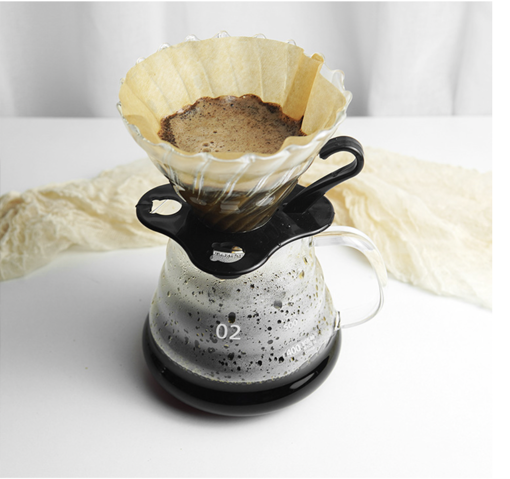Bộ pha cà phê nhỏ giọt pour over, phễu v60, bình [600ml]