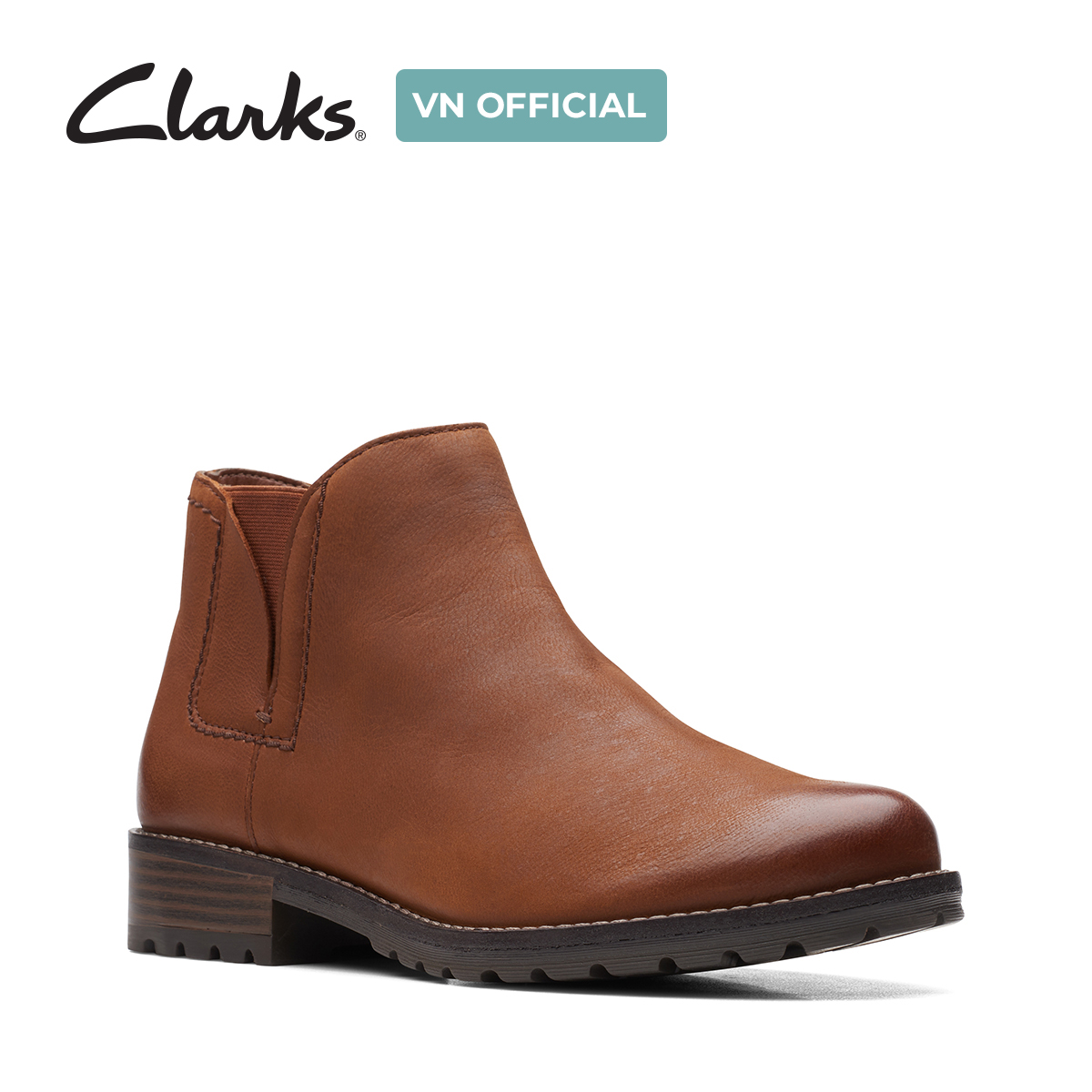 Giày Bốt Da Nữ Clarks - Clarkwell Demi