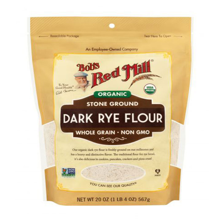 Bột Lúa Mạch Đen Hữu Cơ Bob’s Red Mill Mỹ túi 567gr - HSD 9/2023