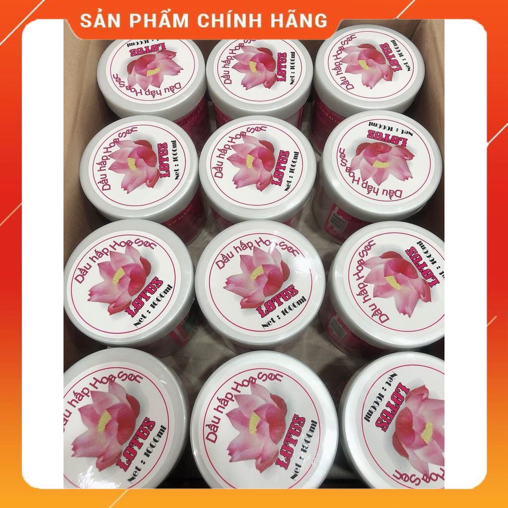 Dầu hấp dưỡng tóc Hoa Sen 500ml - 1000ml ( Lotus Repair Hair Treatment )