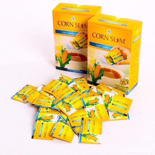 [HCM] Đường Bắp Ăn Kiêng Corn Slim Hộp 50 Gói