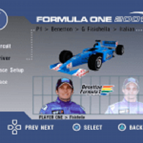 Đĩa game Formula One 2001 PS1