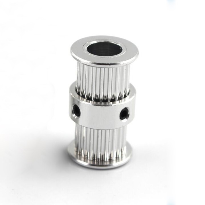 Buly, Puly, Pulley Đôi Trục 8mm - 20 Răng