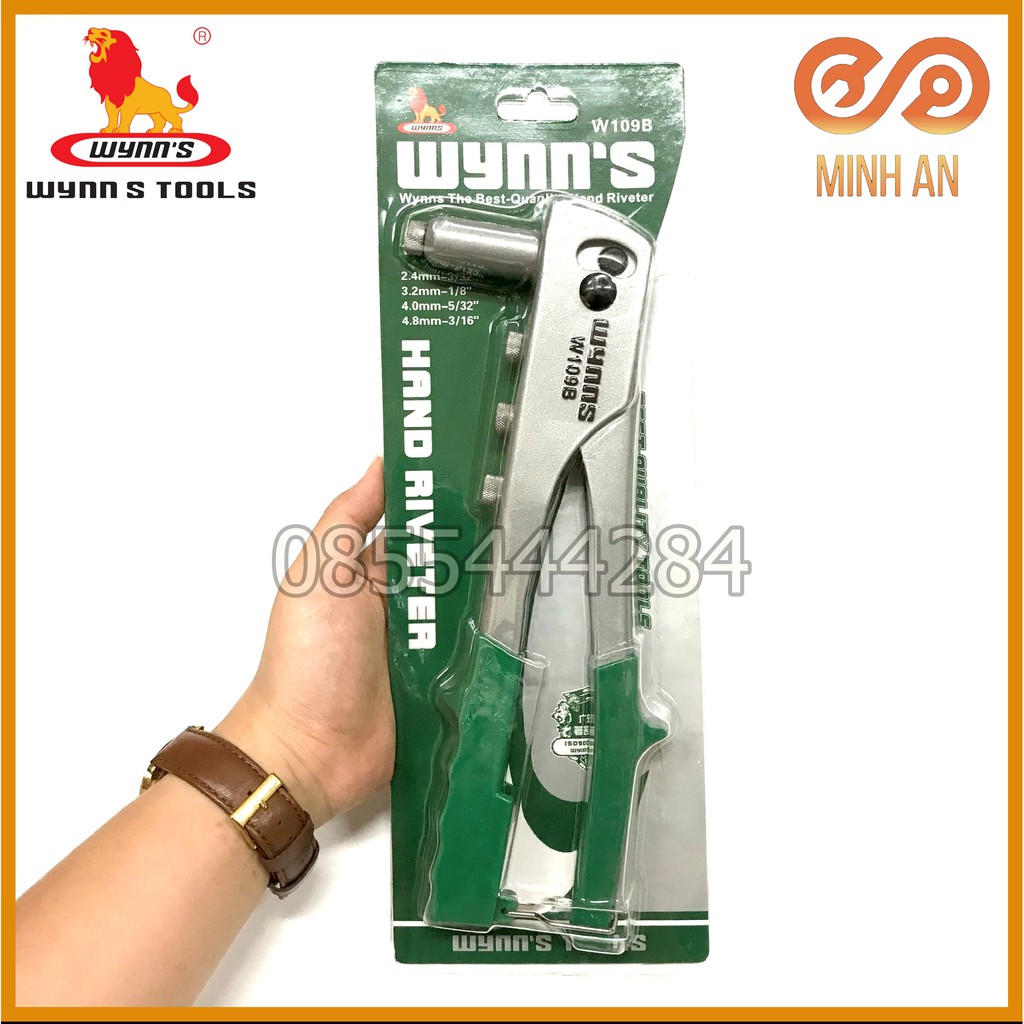 Kìm Rút Đinh Riveter Cầm Tay Wynn'S W109B