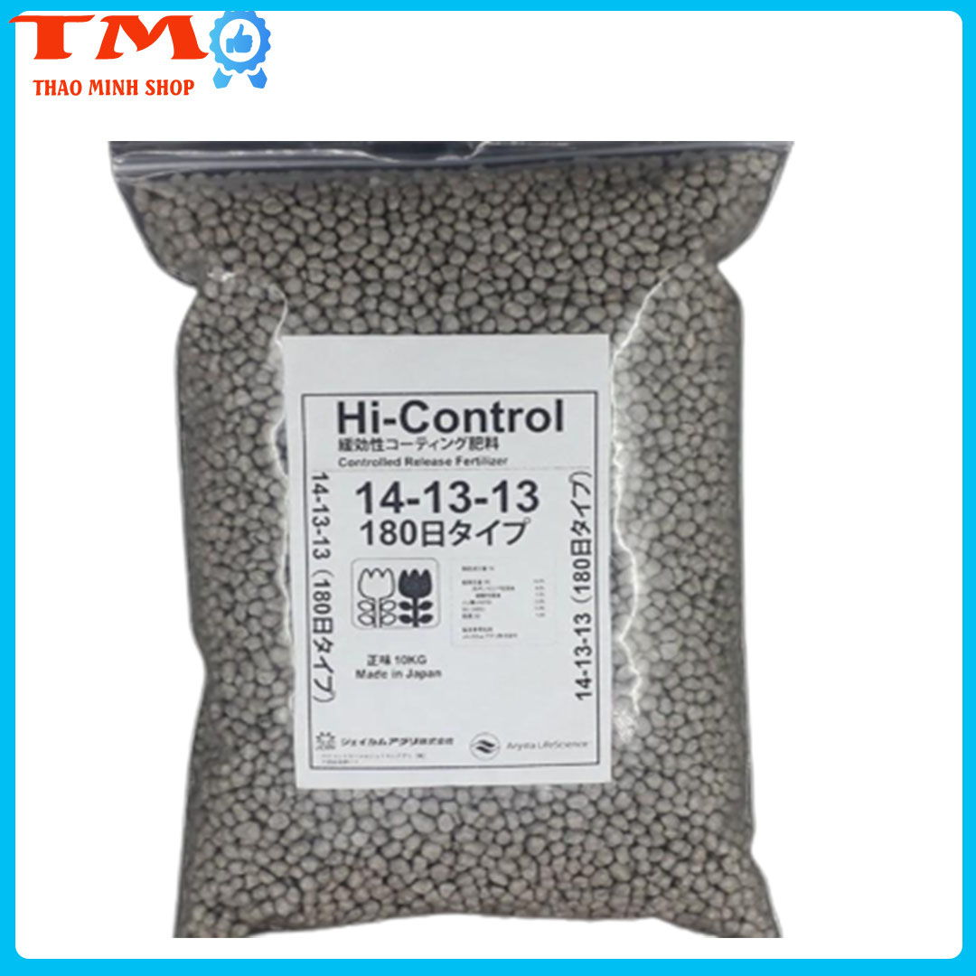 Phân chì tan chậm Nhật bản NPK 14-13-13 là loại phân bón cho lan cây cảnh, hoa kiểng và cây ăn trái