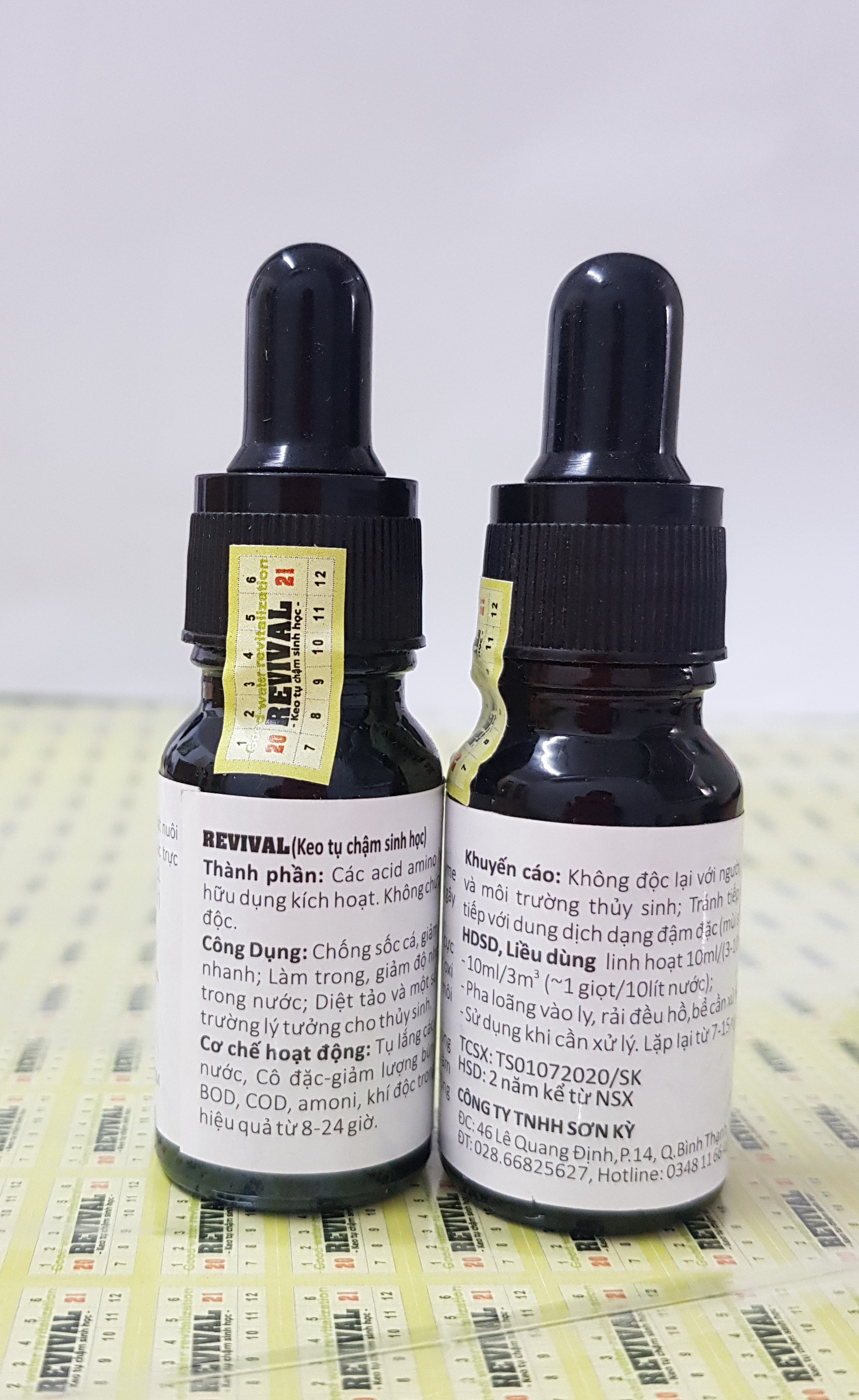 Revival xử lý nước hồ cá