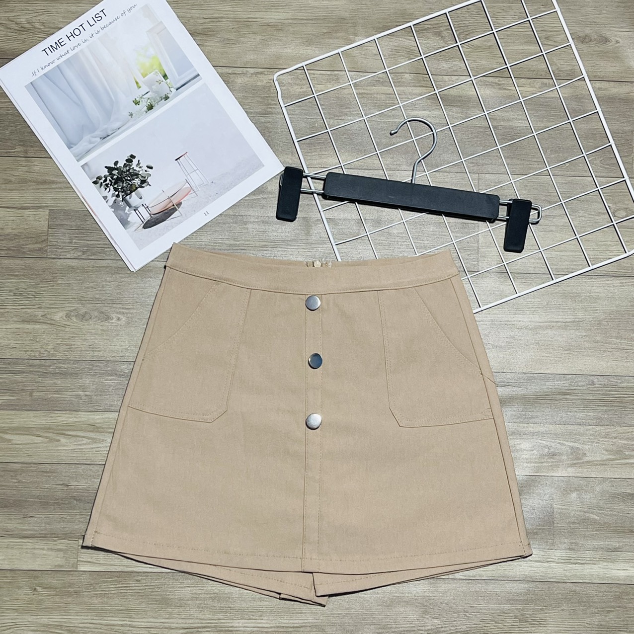 QUẦN GIẢ VÁY NỮ ,CHẤT KAKI THÁI