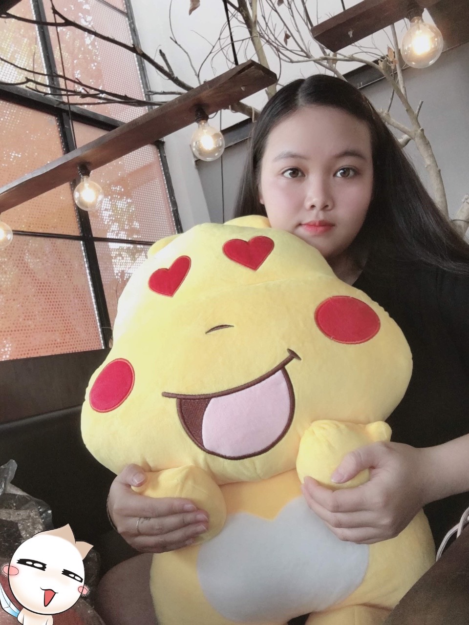 GẤU BÔNG QOOBEE VÀNG SIÊU ĐÁNG YÊU