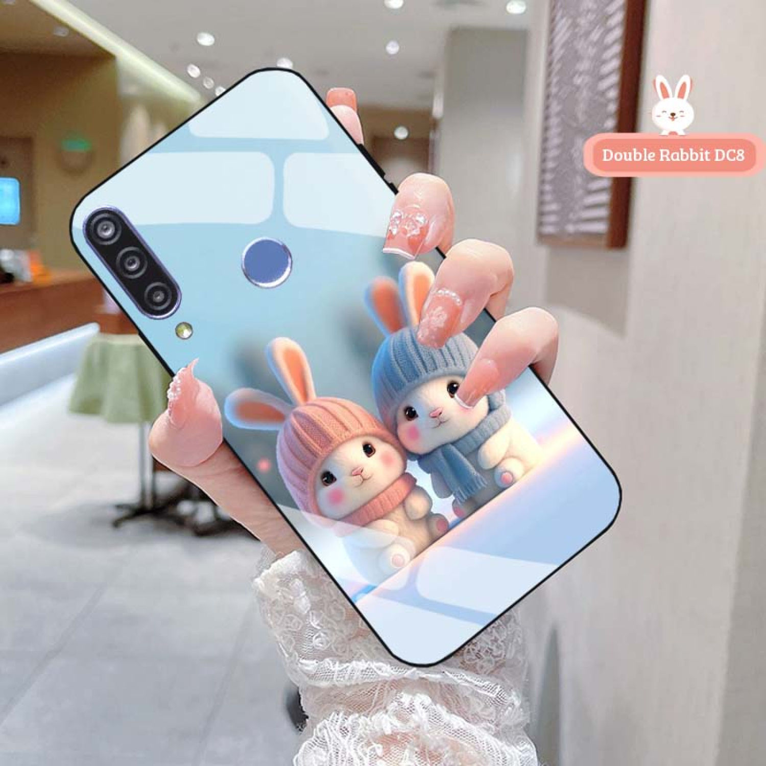 Ốp Lưng VSMART JOY 3 Lưng Kính Cường Lực Cao Cấp