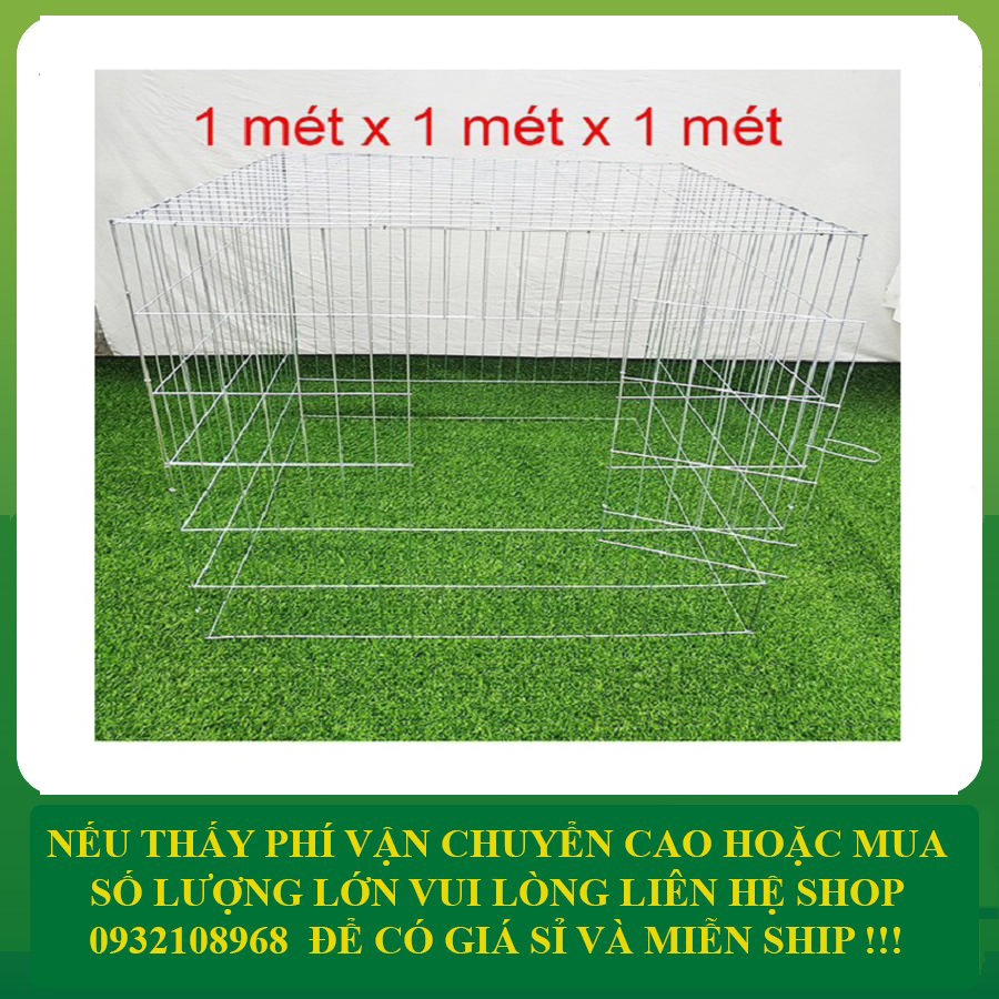 [HOÀN TIỀN 10%][RẺ VÔ ĐỊCH]Lồng gà ghép ( bu úp gà) gà chọi , gà tre 1mx1mx1m không kèm khay tôn