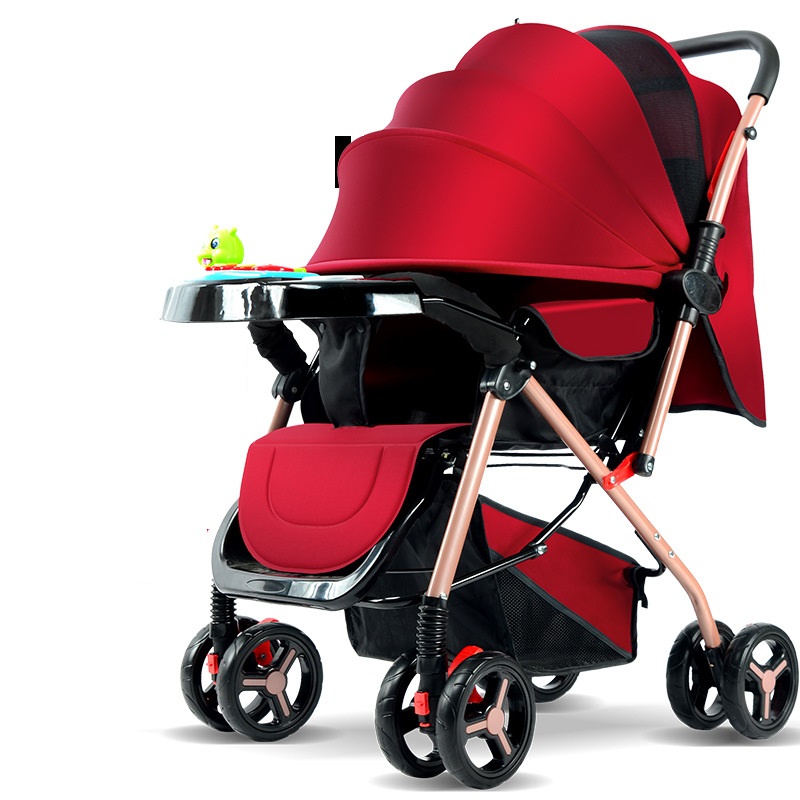 Xe đẩy 2 chiều - 3 tư thế nằm - ngả - ngồi cao cấp cho bé - xe đẩy du lịch 690