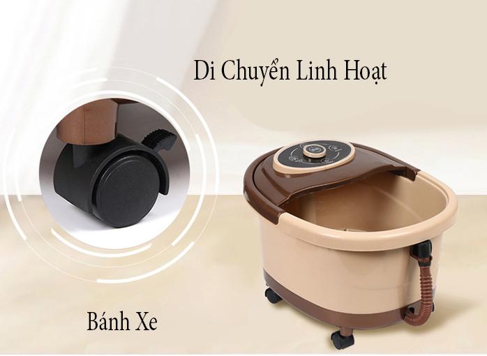 Chậu ngâm chân giữ nước nóng cao cấp có con lăn mát xa lòng bàn chân, chau ngam chan giu nuoc nong cao cap co con lan mat xa long ban chan