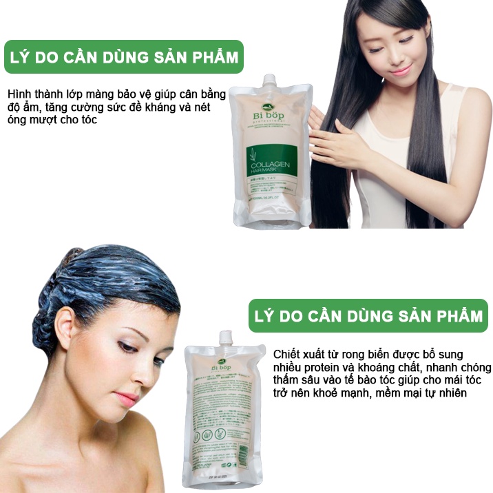 Hấp siêu mượt BiBop 1000ml