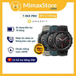 [HCM]Đồng Hồ Thông Minh Xiaomi Amazfit T-Rex Pro Hàng Chính Hãng Bản Quốc Tế Phân Phối Bởi SMARTLINK thumbnail