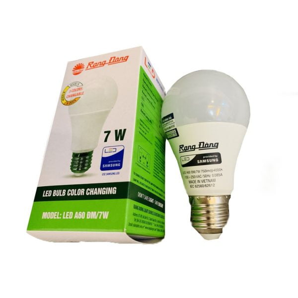 Bóng đèn LED BULB Tròn Rạng Đông 7W Model: A60N3/7W