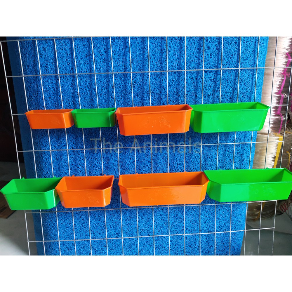 [HCM]Máng ăn máng uống cho vẹt (20x8cm)