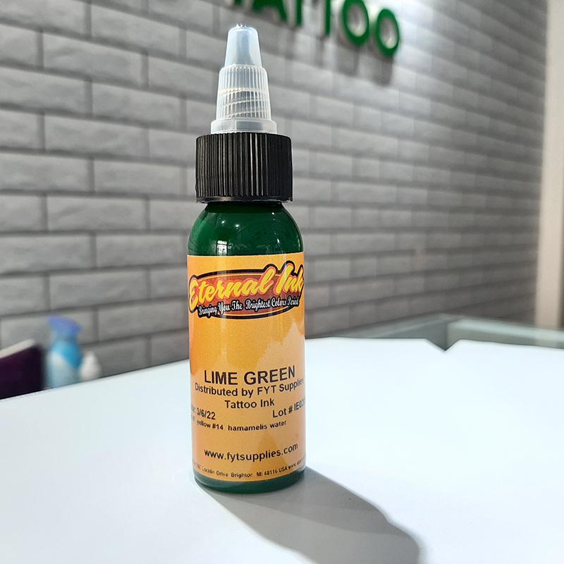MỰC XĂM HÌNH ENTERNAL INK LIME GREEN 30ML