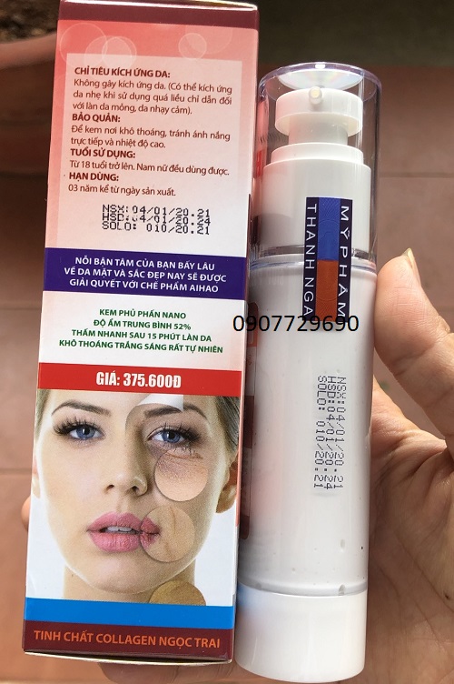 Kem AIHAO Dưỡng Trắng Giúp Phục Hồi Da (VIP.10 - 50g)