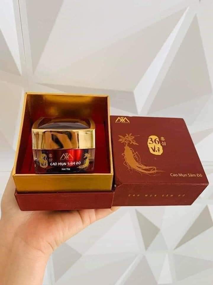 [HCM]cao sâm mụn đỏ hộp lớn chính hãng.