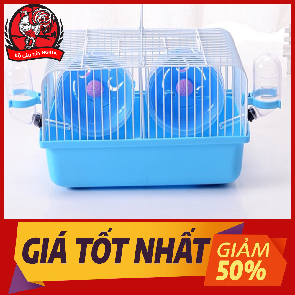 LỒNG NUÔI HAMSTER NGĂN ĐÔI