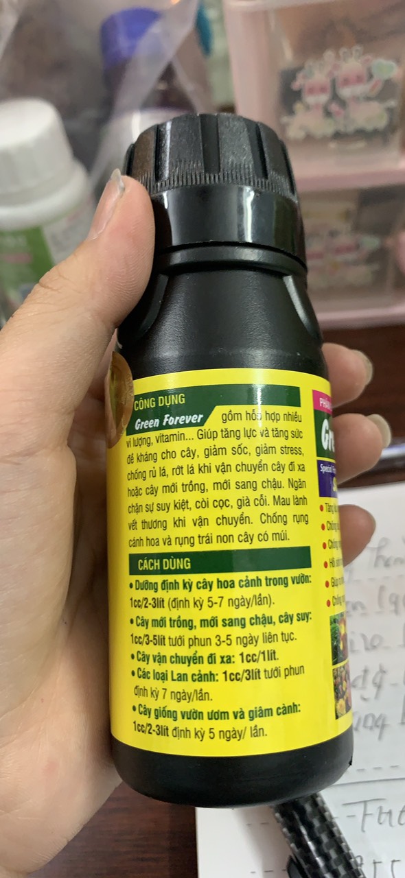 Phân bón vi lượng GREEN FOREVER - stronger Thrive - chai 100ml