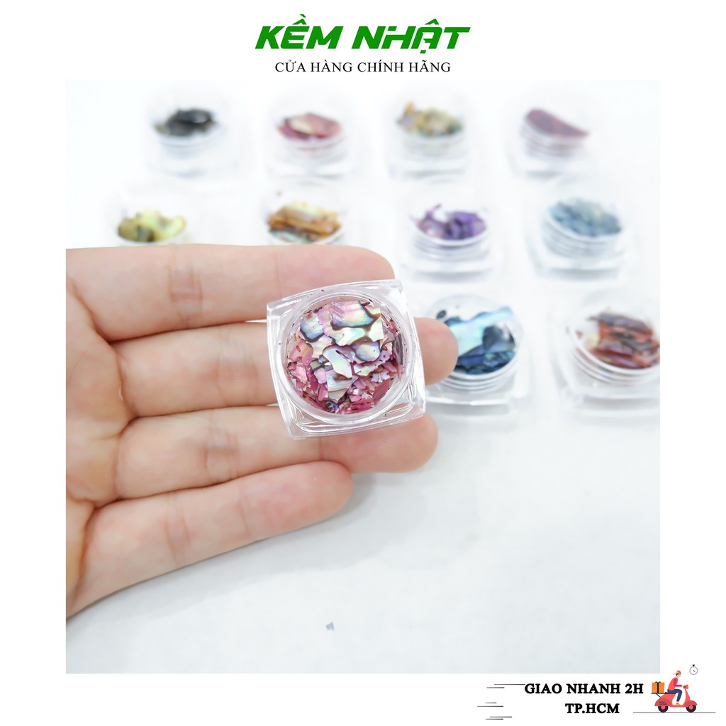 [HCM]Set 12 Xà Cừ nail Hàn Quốc