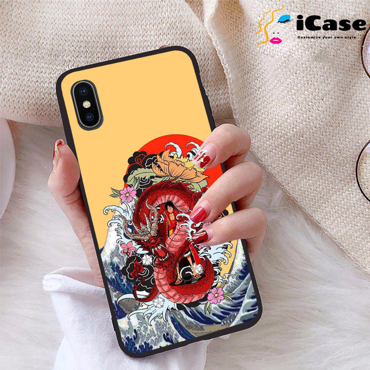 Ốp lưng iPhone X viền dẻo TPU BST Rong