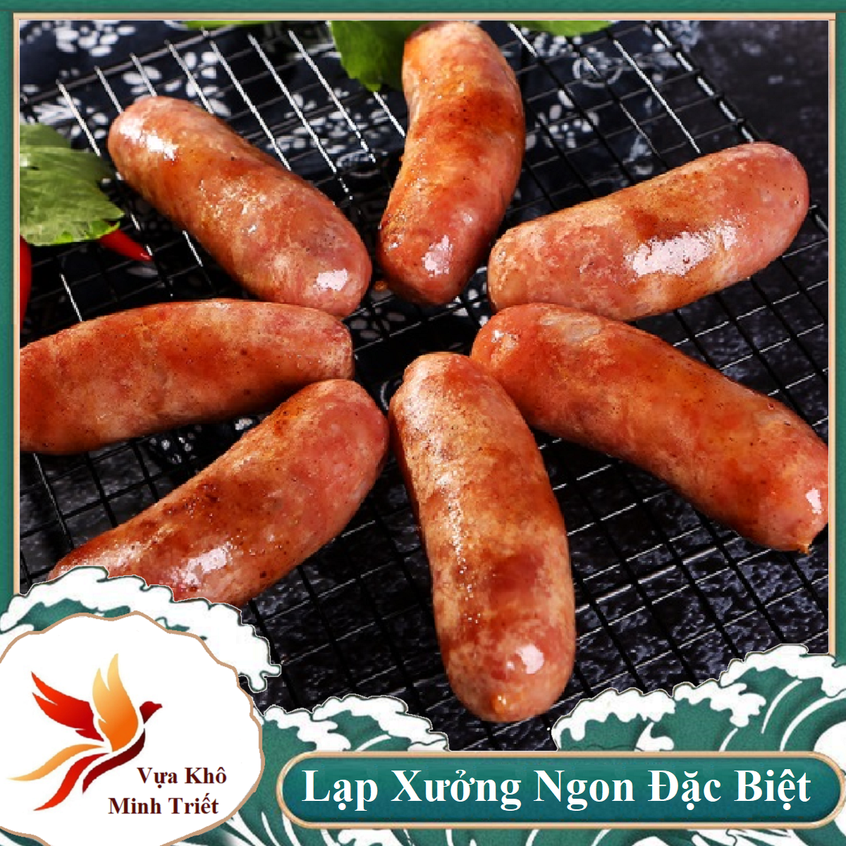 LẠP XƯỞNG ngon đặc sản MINH TRIẾT 300g - Đồ ăn