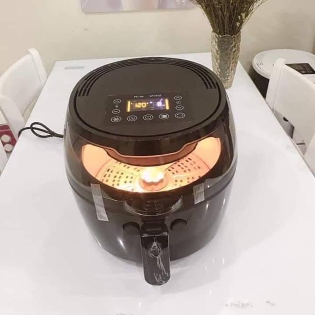 Nồi Chiên Không Dầu Bear QZG-F15H1 Dung Tích 5L Công Suất 1500W - Hàng Chính Hãng - Bảo Hành 12 Tháng